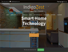 Tablet Screenshot of indigozest.co.uk